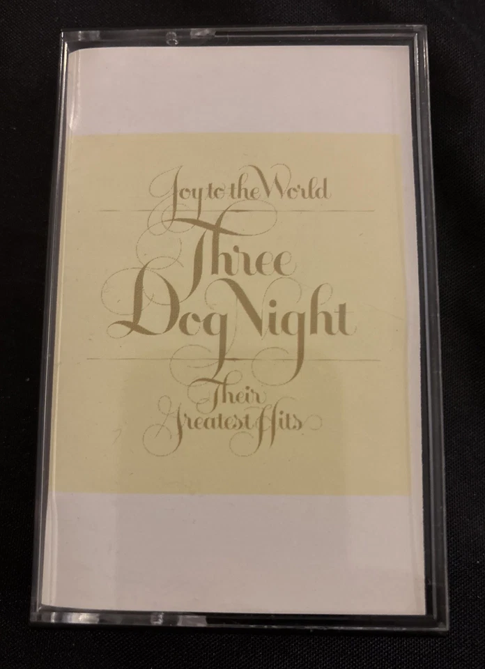 Three Dog Night - Joy To The World Their Greatest Hits Cassette Tape 1974 ABC  - Image 1 of 4