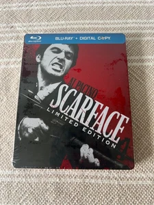 Scarface - Blu-ray + Digital Copy - Limited Edition STEELBOOK - New, Sealed - Imagen 1 de 6