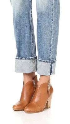 Rag & Bone Margot Botines Marrón Cremallera Tacón Bloque Botines 39.5 9.5 Usado $495 Foto 1 de 4