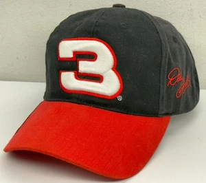 Dale Earnhardt #3 NASCAR Racing RCR Competitors View Black Snapback Cap Hat OSFA - Picture 1 of 19