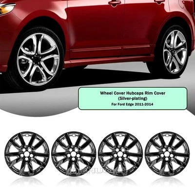 Chrome 18" Hubcaps For FORD EDGE Wheel Cover Hub Caps Trim Cover - Image 1 of 4