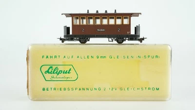 Liliput H0e 710ZB Passenger Car 2. Class  "Zillertalbahn" - Image 1 of 3