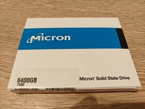 Micron 7450 MAX - SSD - 6.4 To - interne - 2.5"" - U.3 PCIe 4.0 (NVMe) - Afbeelding 1 van 2