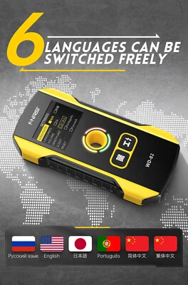 FNIRSI WD-02 Metal Detector Wall Scanner for AC Live Cable Metal Wood Stud Find - Bild 1 von 4