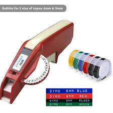 Effortless Labeling with 9MM 3D Embossed Label Tape for Dymo Label Makers