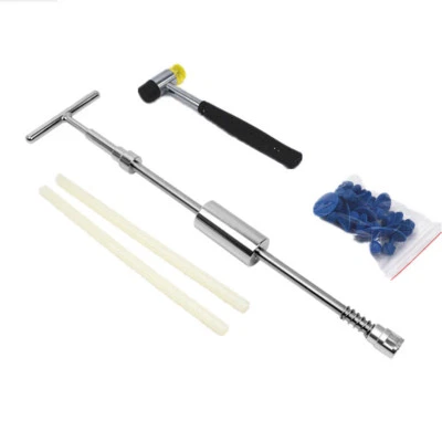 Extractor de martillos manuales para reparación de abolladuras sin pintura herramienta de reparación de boyas de automóvil levantador de abolladuras deslizamiento Foto 1 de 4