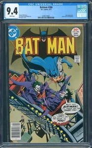 BATMAN #286 CGC GRADED 9.4 NM WP CLASSIC JOKER COVER JIM APARO DC COMICS 1977 - Picture 1 of 2
