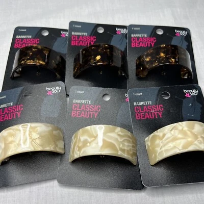 Paquete de ahorro Beauty 360 Classic Beauty Cream Barrette imitación madreperla Foto 1 de 4