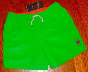 POLO RALPH LAUREN AUTHENTIC BOYS BRAND NEW ORIGINAL SWIM TRUNK SHORTS Sz 7, NWT - Picture 1 of 6