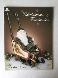 Christmas Fantasies By Marlene Kreutz Decorative Tole Paint Pattern Book - Picture 1 of 2