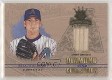 2004 Donruss Diamond Kings Diamond Cut Collection Bats /100 Brandon Webb #DC-14