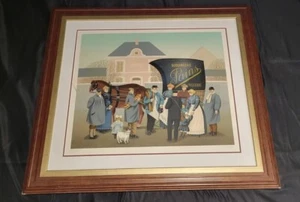 Signed and Framed Lithograph Contemporary Modern By Jan Balet 191/300 - Picture 1 of 8