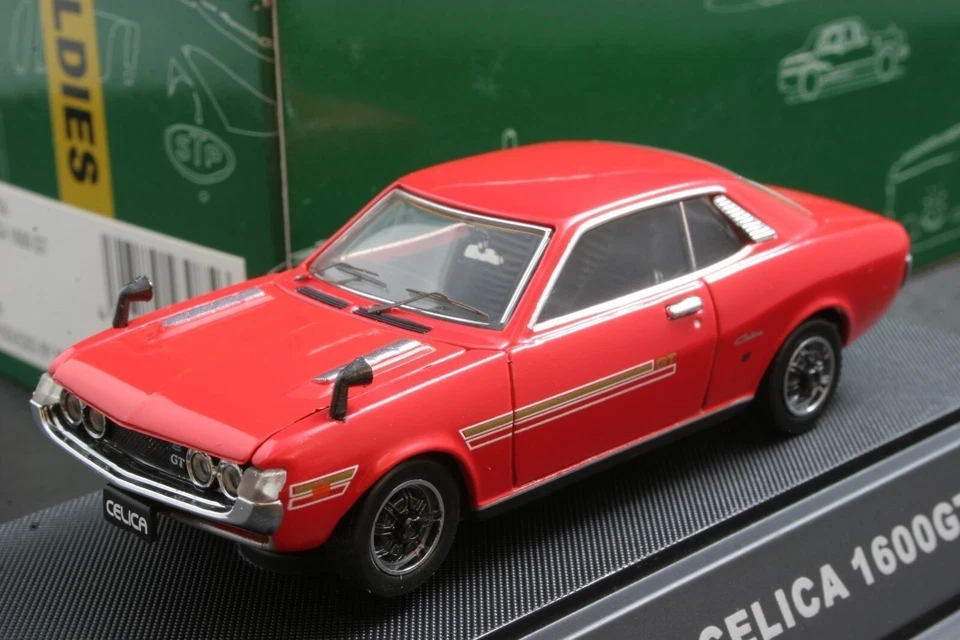 1 43 Ebbro 43085 Toyota Celica 1600 GT Red Diecast Model Car