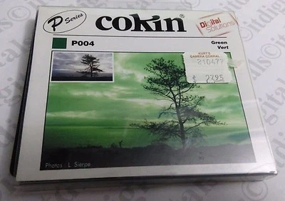 Genuine France Cokin P Series P004 Green Vert Resin Filter CP004 Original OEM - Image 1 of 3