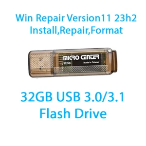 Flash Drive Compatible with windows 11 bootable LEGACY & UEFI no requirements - Picture 1 of 6