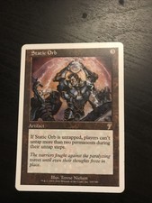 MTG Static Orb Seventh (7th) Edition Regular Rare LP