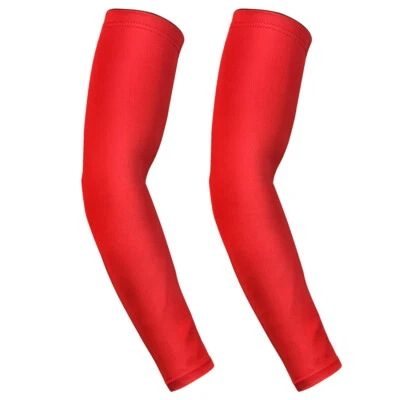 1 Pair Arm Sleeve Basketball Running Sports UV Sun Protection Protective Gear - Image 1 of 4