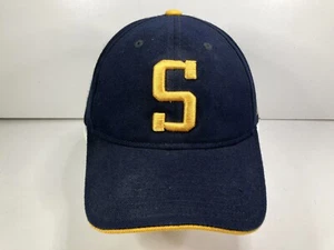 Vtg y2k PITTSBURGH STEELERS Reebok Black/Yellow NFL FOOTBALL HAT Fan Team Cap - Picture 1 of 8