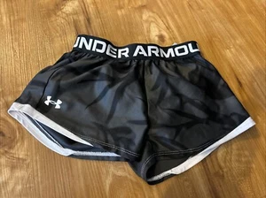 Shorts Under Armour Girls YMD Loose fit,sports Black - Picture 1 of 3