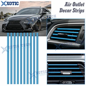 JDM Racing Style Interior AC Air Outlet Decor Strip Cover Trim Set For Lexus - Picture 1 of 12