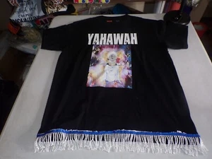 Camisa negra Yahawah flecos blancos - Imagen 1 de 4