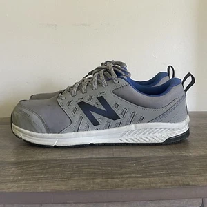 Scarpe industriali New Balance da uomo 412 V1 con punta in lega grigie taglia US 11 SENZA SOLETTE - Foto 1 di 10