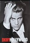 1995 DKNY HOLLYWOOD Men's Fashion Photo by Peter Lindbergh Vintage PRINT AD
