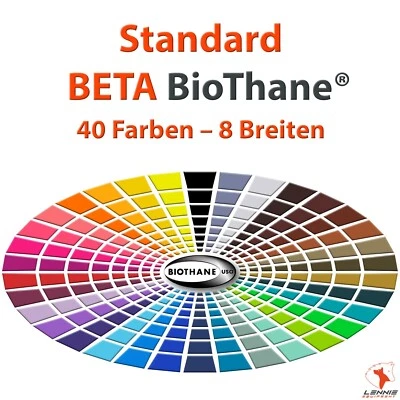 BioThane® Meterware Standard BETA wasserfest Gurtband | 9/13/16/19/25/32/38/51mm - Bild 1 von 3