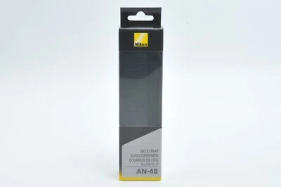 Nikon AN-4B Neck Strap Camera Strap Black For SLR DSLR For From Japan [NEW] - Image 1 of 3