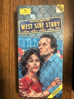 WEST SIDE STORY Leonard Bernstein 2 Cassette Tapes Box Set Soundtrack RARE - Image 1 of 4
