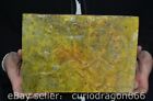 4.6" Chiński żółty jadeit, rzeźbiony posąg ludzkiego zwierzęcia Slabstone bi