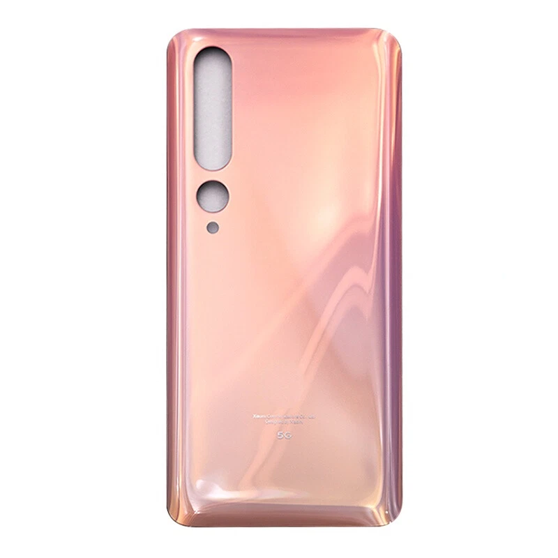 Para Xiaomi Mi 10/Mi 10 Pro 5G Batería Tapa Trasera Panel Puerta Trasera Reemplazar Foto 1 de 4