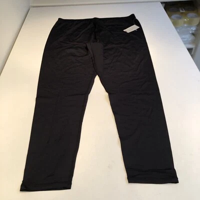 Leggings ClimateRight Cuddl Duds para mujer de felpa calor capa base negros XXL Foto 1 de 2