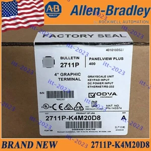 NEW ALLEN BRADLEY 2711P-K4M20D8 Ser A, Panelview Plus 400, 4" Graphic Terminal - Picture 1 of 5