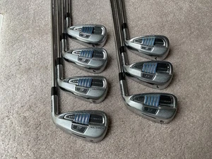 Tour Edge Exotics EXS  5-9,PW+AW (7 total) Iron Set - Picture 1 of 8