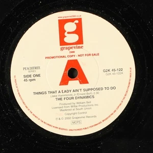 FOUR DYNAMICS: things that a lady ain't supposed to do / that's what girls are m - Picture 1 of 2
