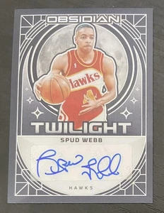 2024/25 Obsidian Basketball #TS-WEB Spud Webb Twilight Autograph #’d /149 Hawks - Picture 1 of 2
