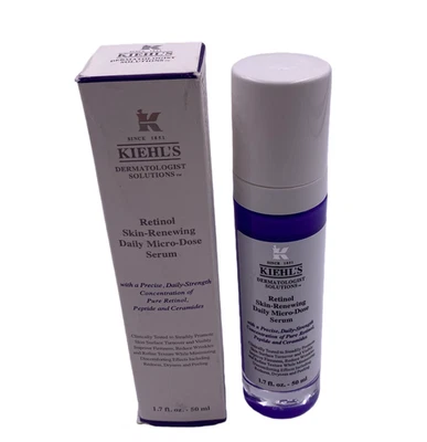 Kiehl's Retinol Skin-Renewing Daily Micro-Dose Serum 1.7oz (50 mL) - Brand New - Image 1 of 2