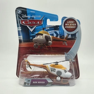 Disney Pixar Cars Helicopter #69 2009 Ron Hover Mira mis ojos Cambio 1:55 Diecast Foto 1 de 3