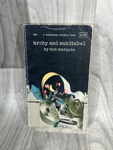 Archy and Mehitabel By Don Marquis 1973 Anchor Paperback (A913) - Picture 1 of 2