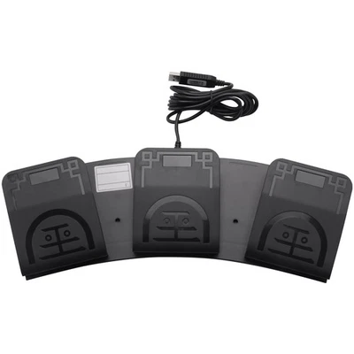 FS2020U1 USB-FußSchalter-SteuerschlüSsel Benutzerdefiniertes Computer-Tasta5738 - Bild 1 von 4