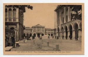 SAN DONA' DI PIAVE - Piazza Independenza e Viale C. Battisti - Animation - 1933 - Bild 1 von 2