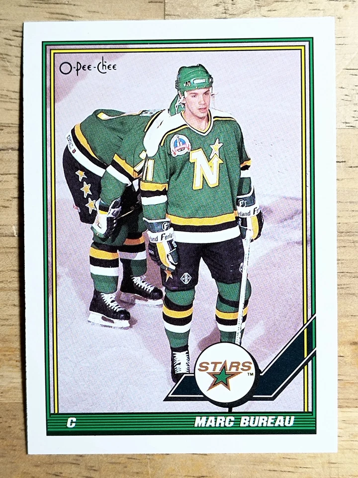 1991-92 O-Pee-Chee #93 Marc Bureau - Image 1 of 2