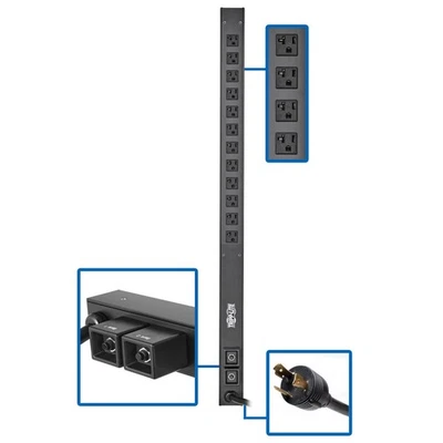 EATON PDUV30-36 Tripp Lite Series 2.9Kw 120V Single-Phase Basic Pdu 12 Nema - Image 1 of 4