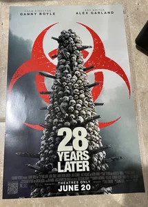 2025 NEU 28 Jahre später 11”x17” Filmplakat! Promo Horror Zombie Apocalypse - Bild 1 von 3