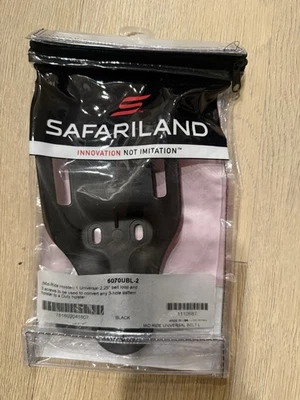Safariland 6072UBL-2 Black 2.5" Universal UBL 3-Hole High Ride Duty Belt Loop - Image 1 of 2