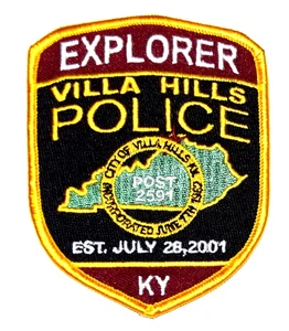 VILLA HILLS – POLICE EXPLORER - KENTUCKY KY Sheriff Police Patch POST 2591 - Picture 1 of 1
