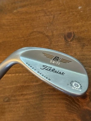 Left Hand Titleist Vokey SM4 Sand Wedge / 54 Degree / Wedge Flex Vokey Design - Image 1 of 4