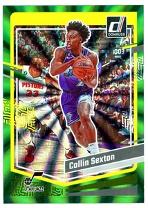 Collin Sexton 2023-24 Donruss Green Laser Holo #6 Jazz - Bild 1 von 2