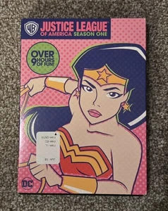 Justice League Of America Season 1 Dc Animated Dvd Batman Superman Wonder Woman - Picture 1 of 3